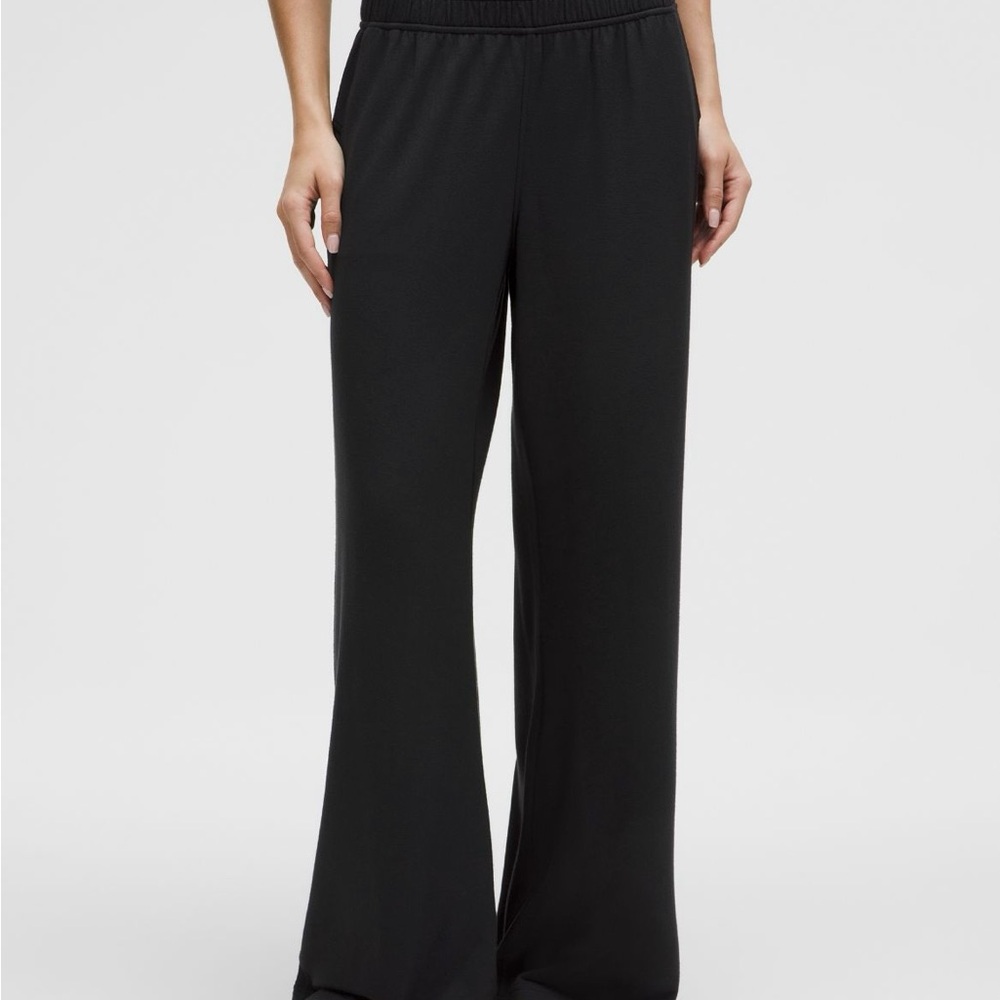 lululemon athletica Black BeCalm Wide Leg Pants